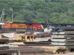 BNSF 7578 + BCOL 4618
